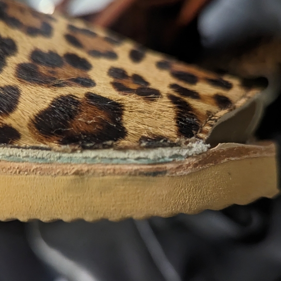CALAXINI Bliss Boutique Cheetah Print Platform Sandal Size 7 - Picture 11 of 11